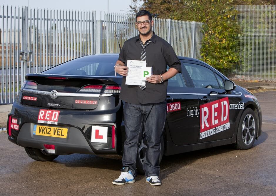 RED Driving student just passed