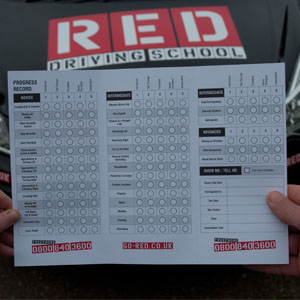 RED Driving school form