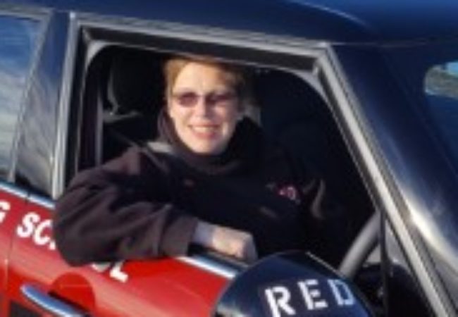 RED driving instructor natalie