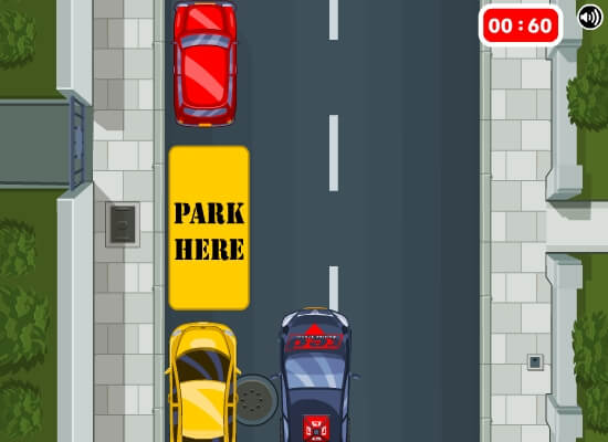 Red Driving school parking game