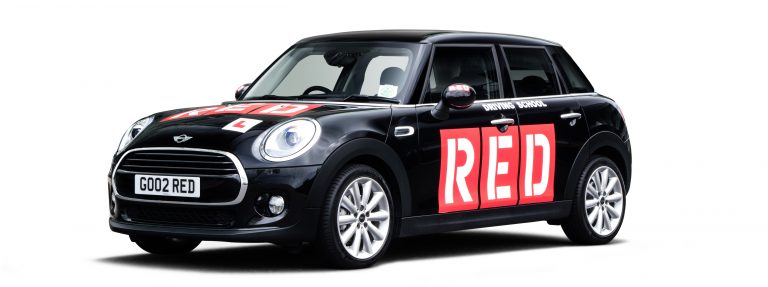 RED driving school black mini
