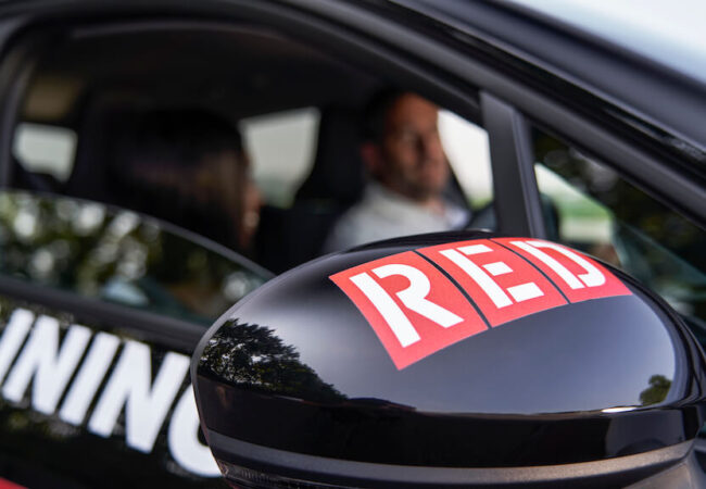 Wing mirror close up