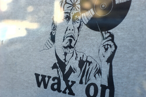 Wax on art